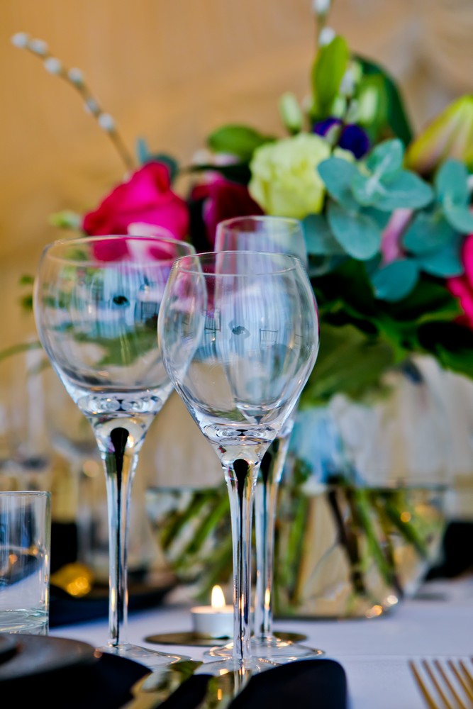 Glassware hire Cameo Event Hire