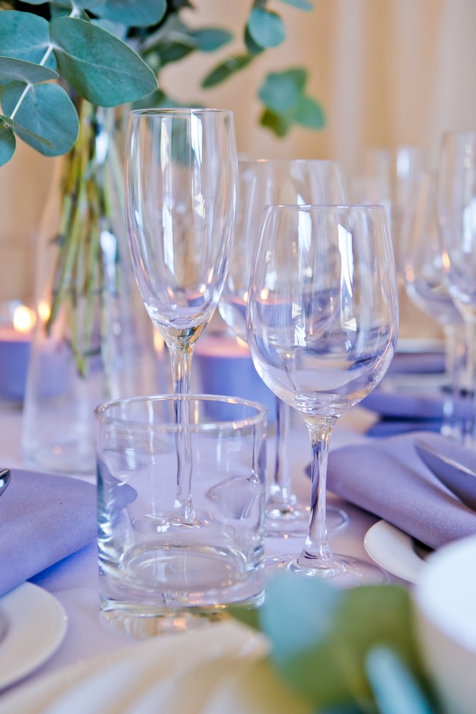 Glassware hire Cameo Event Hire